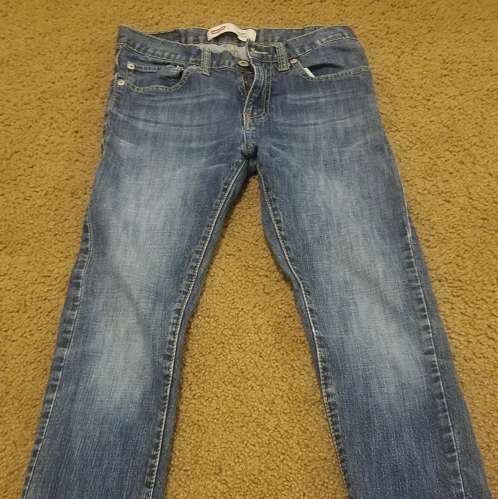 Levi's 510 boys 28W 28L skinny jeans